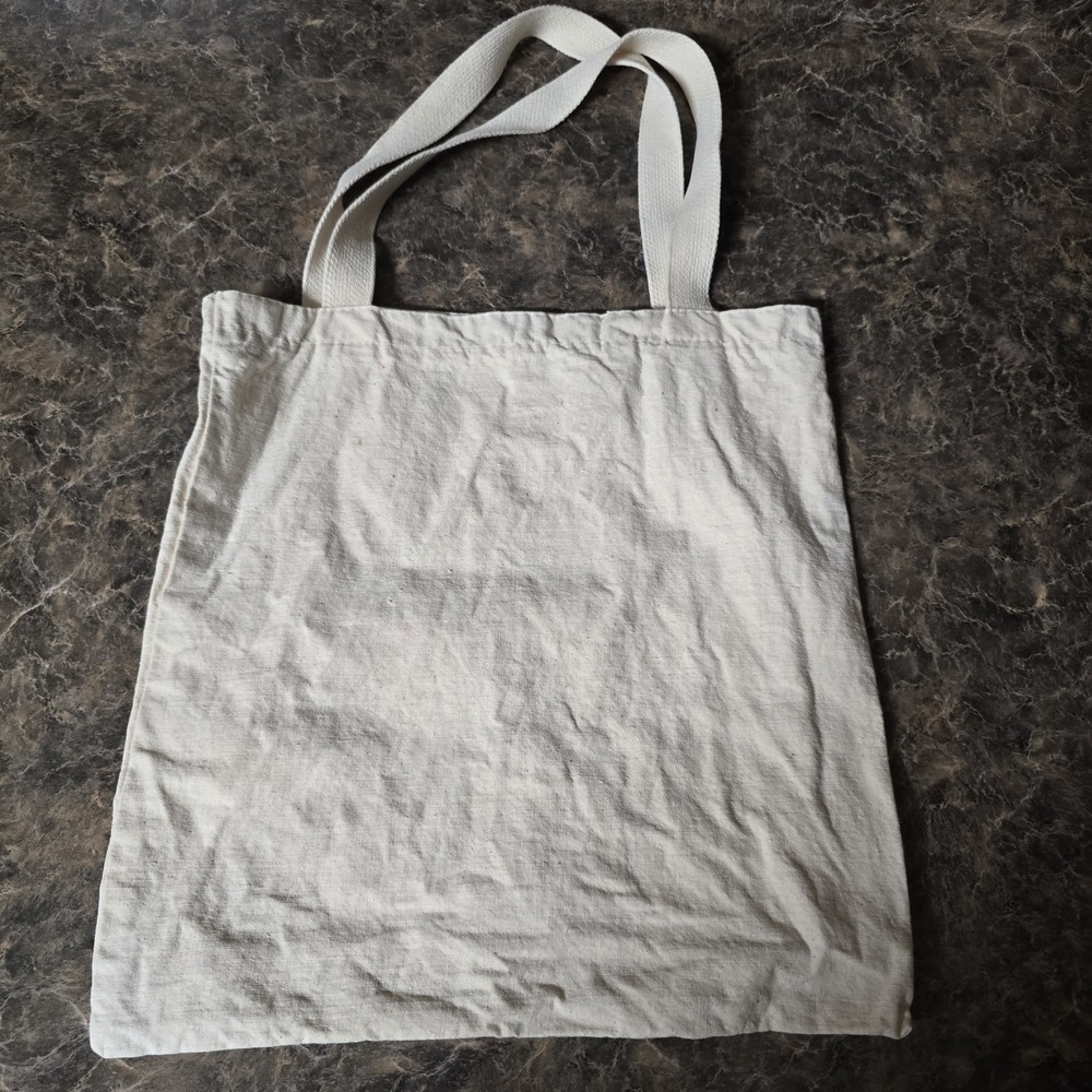 Vintage Illinois Rose Bowl Pasadena Tournament‎ of Roses Canvas Tote Bag - Picture 3 of 6